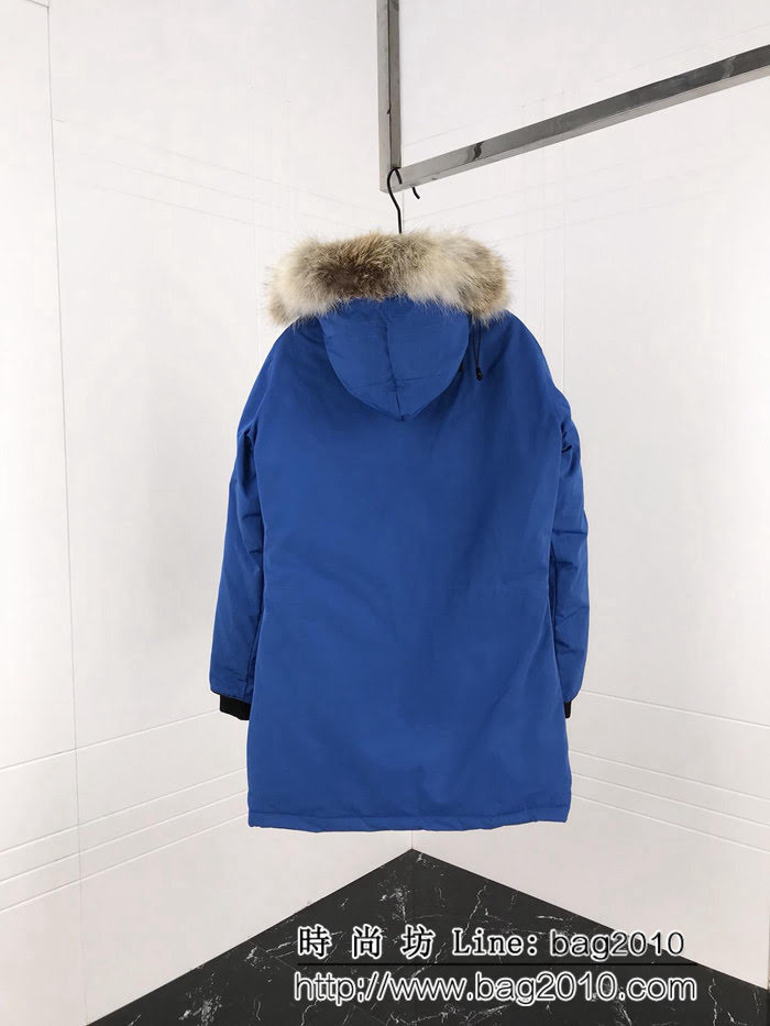 CanadaGoose加拿大鵝 明星同款 胸前章 防寒絨布羽絨服 男女同款 情侶款 ydi1619